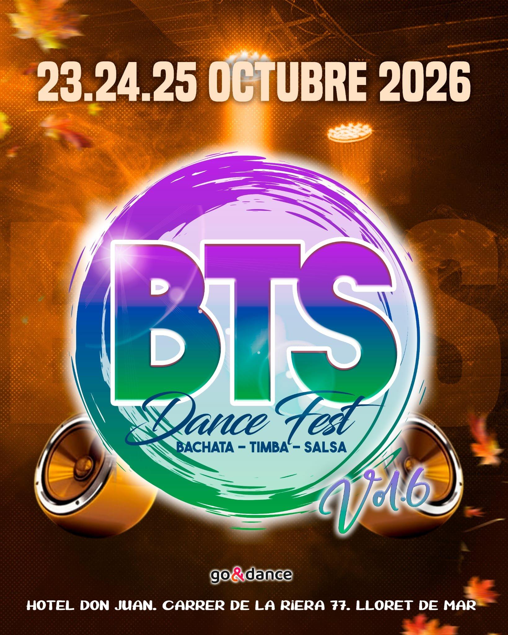 Cartel de BTS Dance Fest · 6ª edición