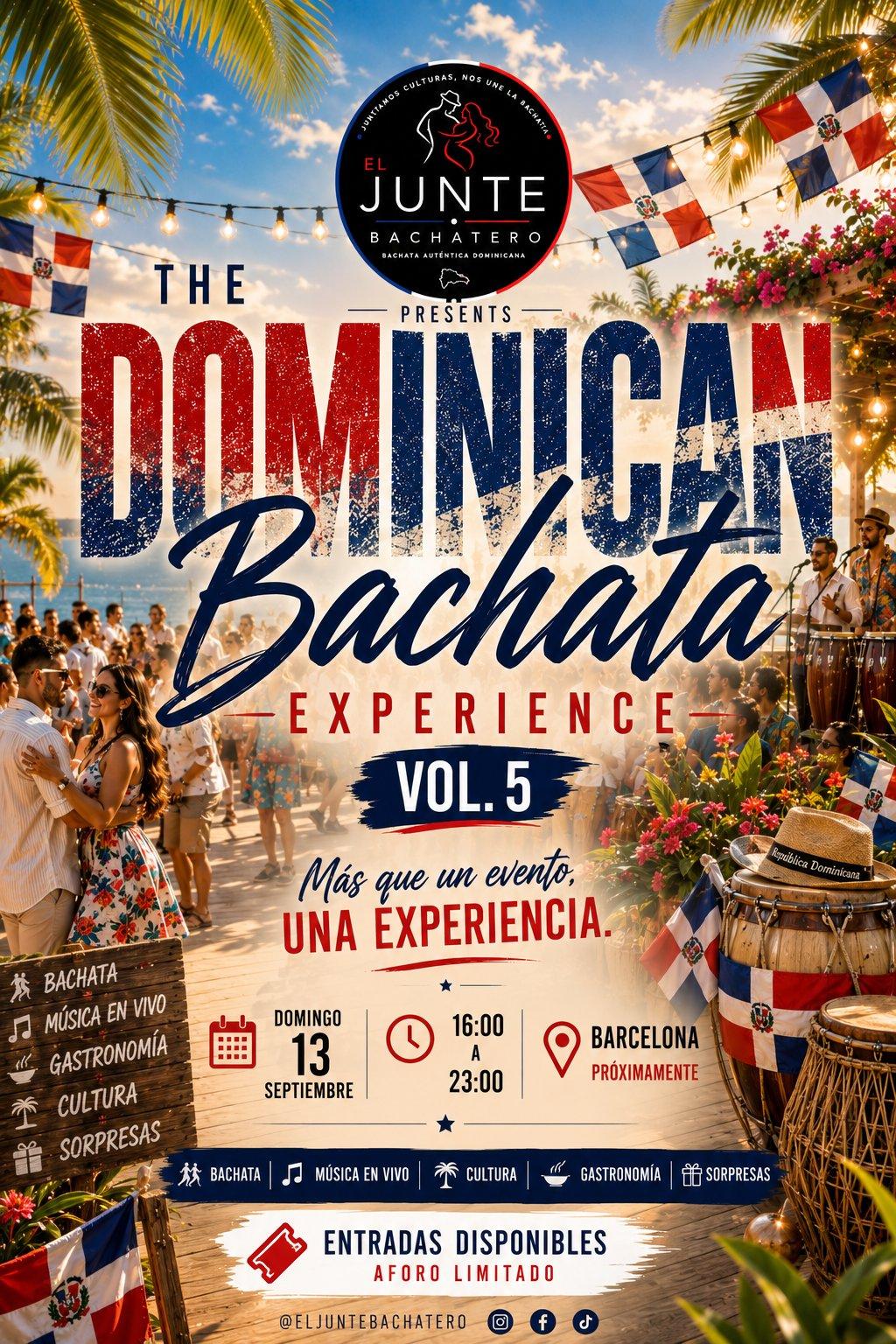 Cartel de El Junte Bachatero Vol. 5