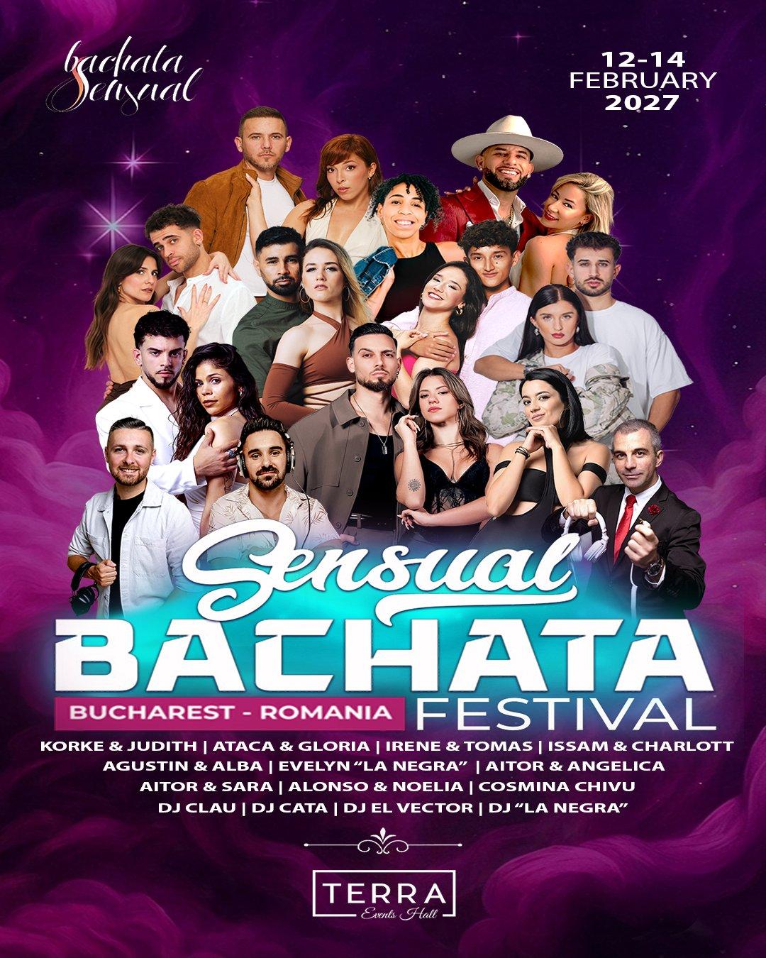 Cartel de Sensual Bachata Festival Bucharest 2027 (SBF)